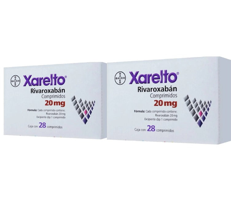 2-pack Xarelto Comprimido 20 Mg, Total 56 Comprimidos
