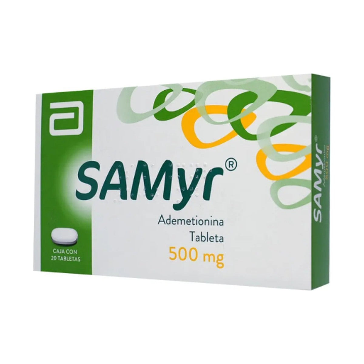 Samyr Comprimido 500 Mg, 20 Comprimidos