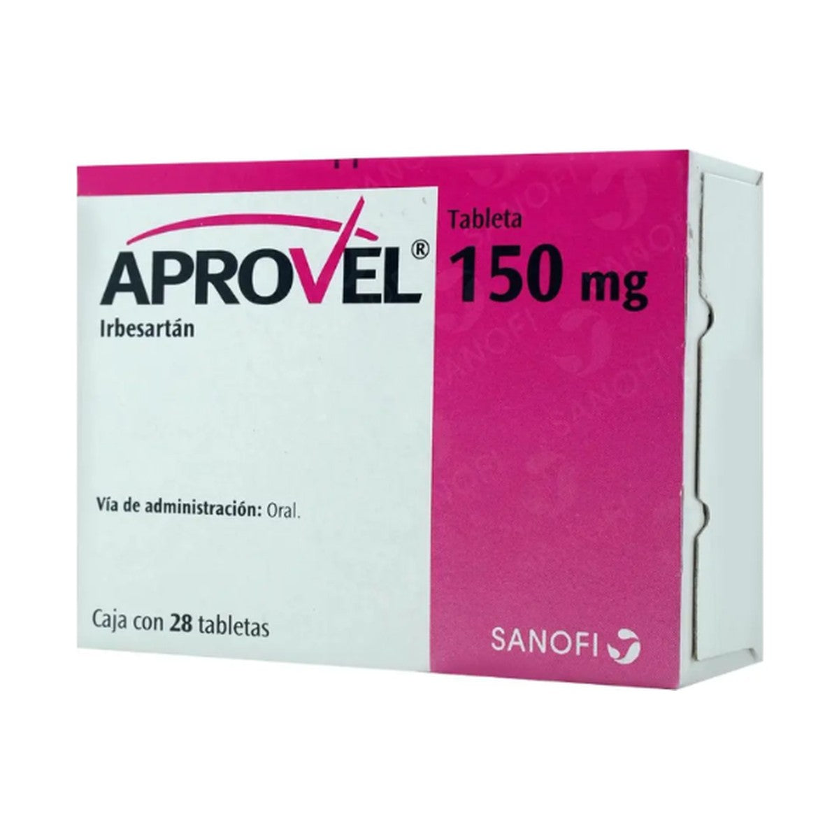 Aprovel Tabletas 150 Mg, 28 Tabletas
