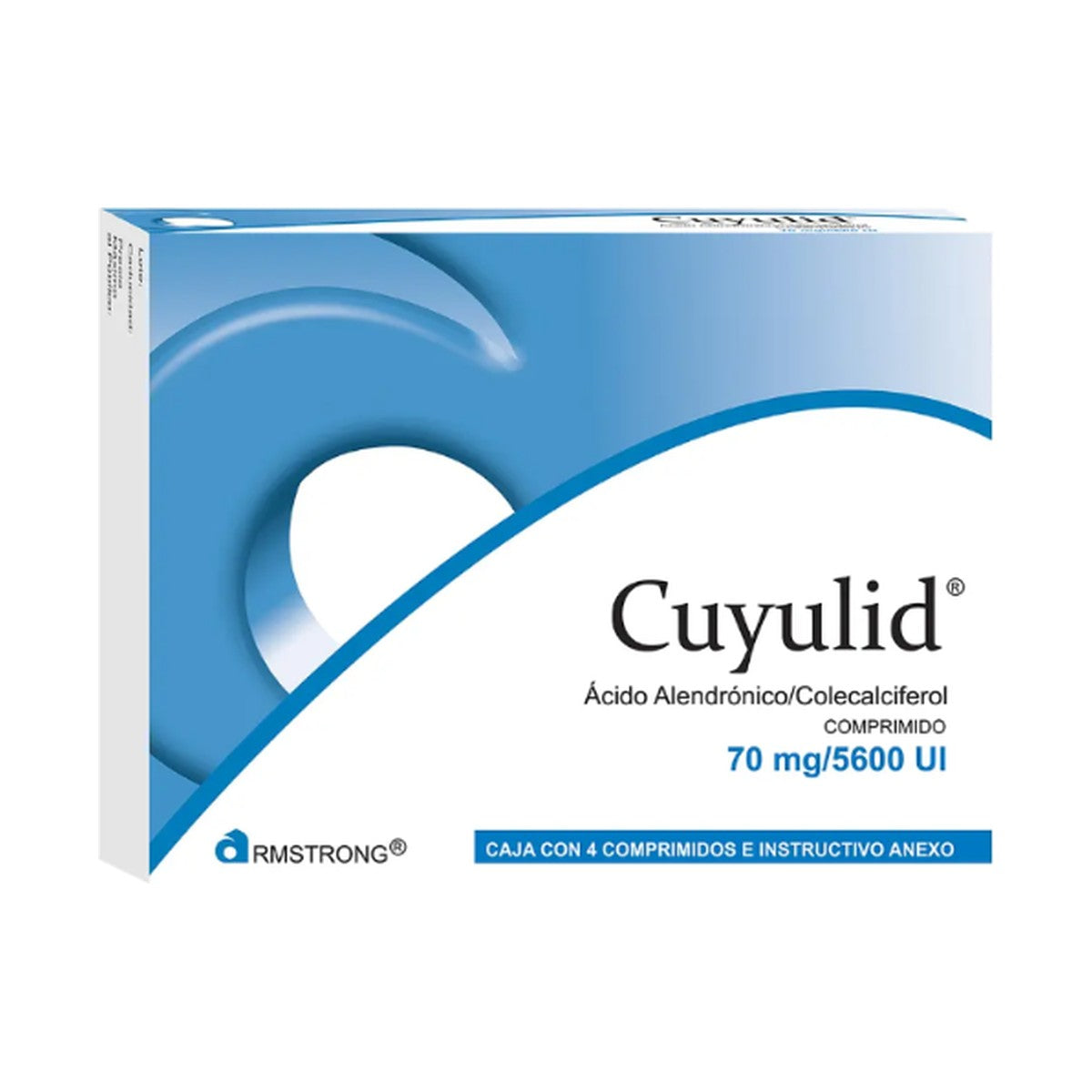 Cuyulid Comprimido 70 Mg/5600 Ui, 4 Comprimidos
