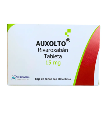 AUXOLTO — Rivaroxabán 15mg 28 cápsulas