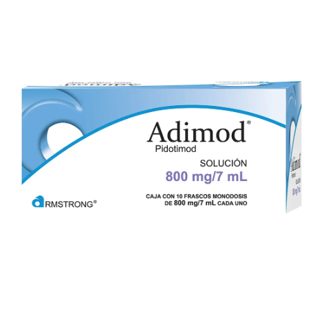 Adimod Solución 800 Mg/7 Ml, 10 Frascos 7 Ml