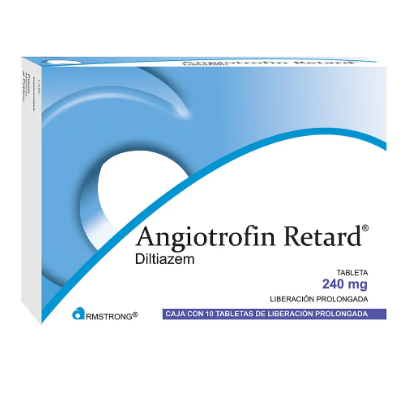 Angiotrofin Tableta De Liberación Prolongada 240 Mg, 10 Tabletas