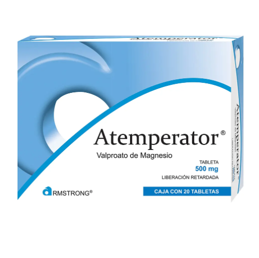 Atemperator Tableta De Liberación Retardada 500 Mg, 20 Tabletas