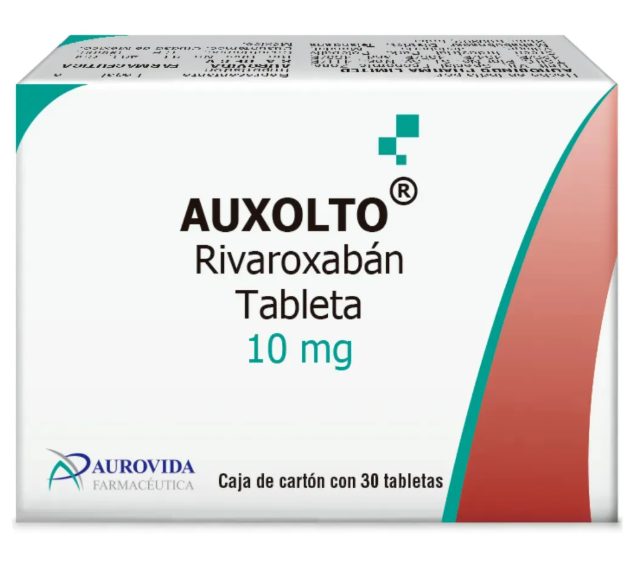 4-pack Auxolto Rivaroxaban Caja Con 30 Tabs. 10 Mg Aurovida