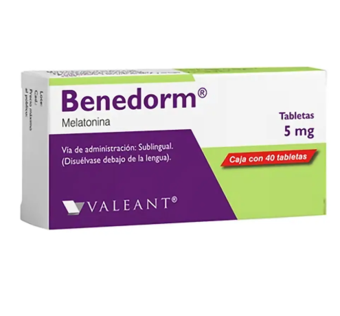 Benedorm Tableta 5 Mg, 40 Tabletas