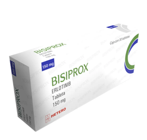 Bisiprox Erlotinib 150mg Caja Con 30 Tabletas