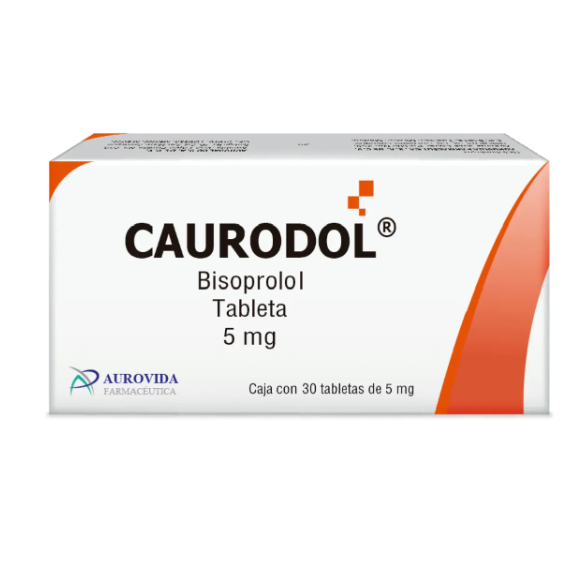 Caurodol Bisoprolol Caja Con 30 Tabs. 5 Mg Aurovida