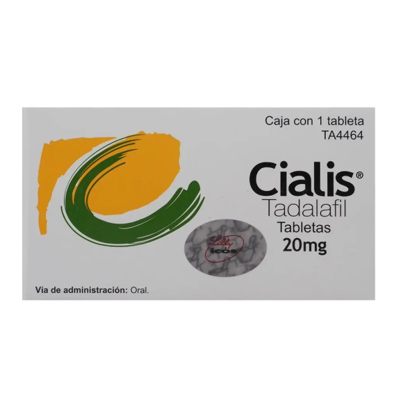 Cialis Tabletas 20 Mg, 1 Tableta