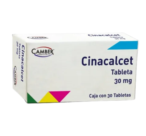 Cinacalcet 30 Mg Caja Con 30 Tabletas Camber