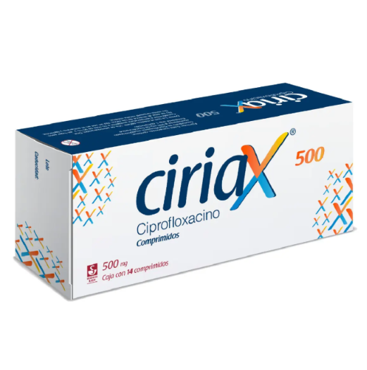 Ciriax Comprimido 500 Mg, 14 Comprimidos