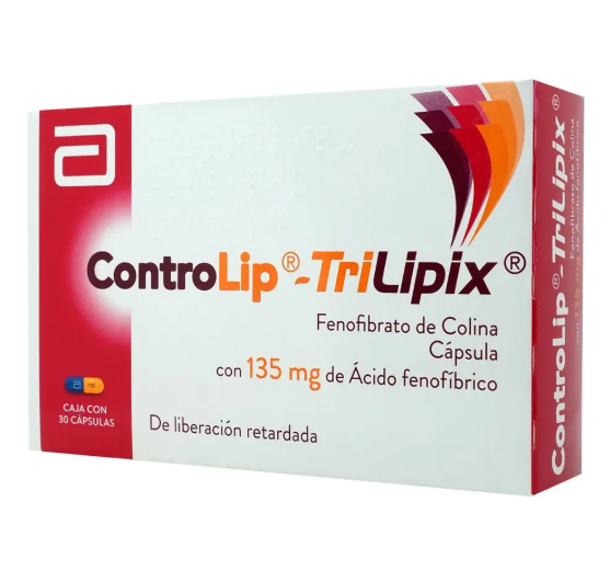 Controlip-trilipix Cápsula 135 Mg, 30 Cápsulas