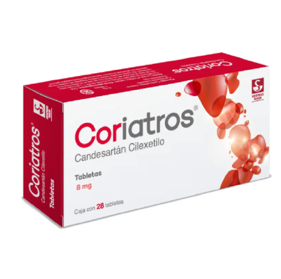 Coriatros Tabletas 8 Mg, 28 Tabletas