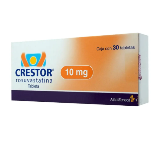 Crestor Tabletas 10 Mg, 30 Tabletas