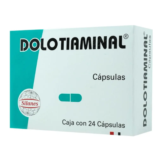 Dolo-tiaminal Cápsulas, 24 Cápsulas