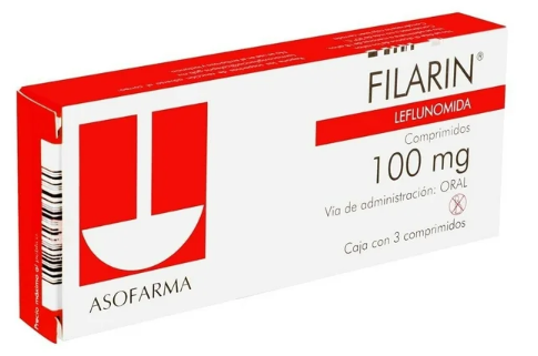 Filarin 100 mg – Paquete con 3 comprimidos