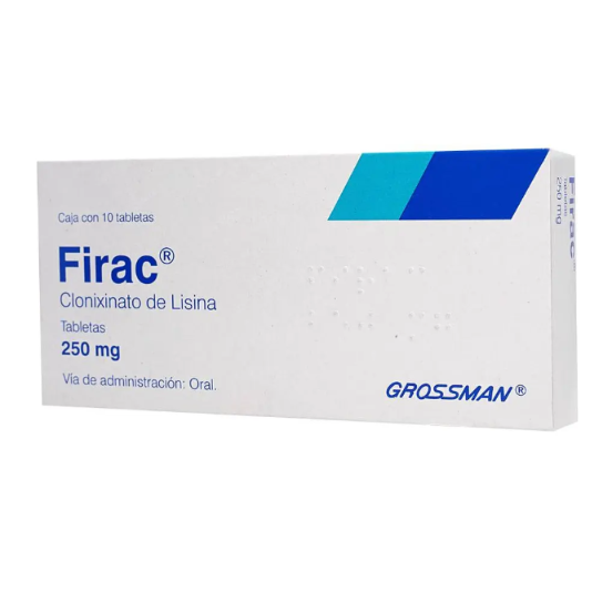 Firac Tabletas 250 Mg, 10 Tabletas