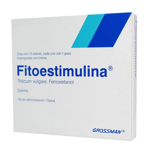 Fitoestimulina Gasas Con Crema, 10 Gasas