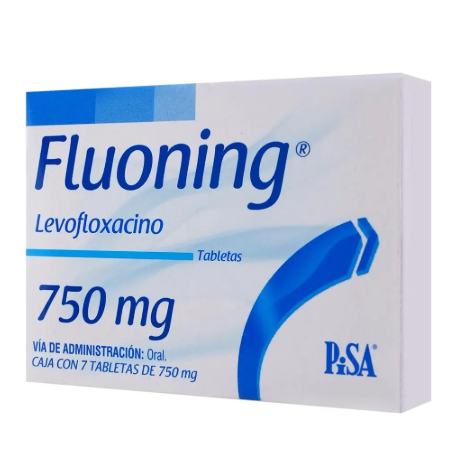 Fluoning Tabletas 750 Mg, 7 Tabletas