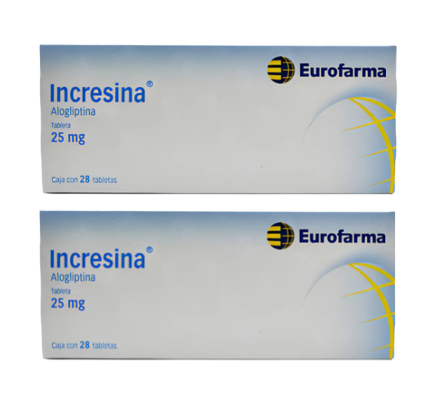 2-pack Incresina Tableta 25 Mg, Total 56 tabletas