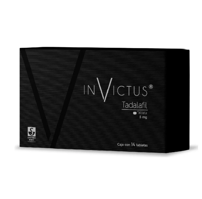 Invictus 5 mg, 14 Tabletas | Tadalafilo Diario | FarmaVá