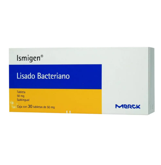 Ismigen Tabletas Sublingual 50 Mg, 30 Tabletas