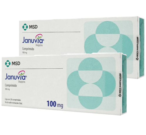 2-pack Januvia Sitagliptina 100 mg – total 56 tabletas