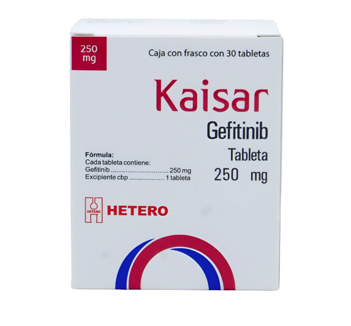 Kaisar Gefitinib 250mg, 30 Tabletas - Hetero Labs Limited