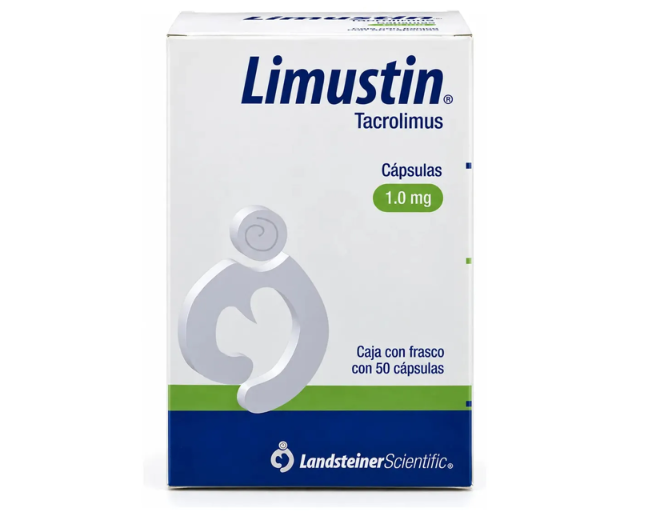 Limustin Tacrolimus 1mg 50 Cápsulas - Landsteiner Scientific