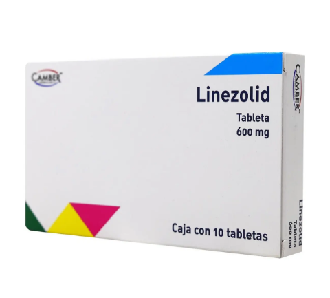 Linezolid 600 Mg Caja con 10 Tabletas Camber