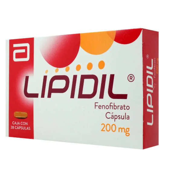 Lipidil Cápsula 200 Mg, 28 Cápsulas