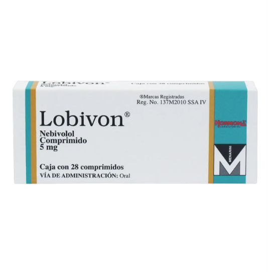 Lobivon Comprimido 5 Mg, 28 Comprimidos