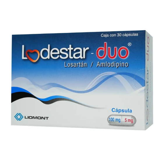 Lodestar-duo Cápsula 100 Mg/5 Mg, 30 Cápsulas