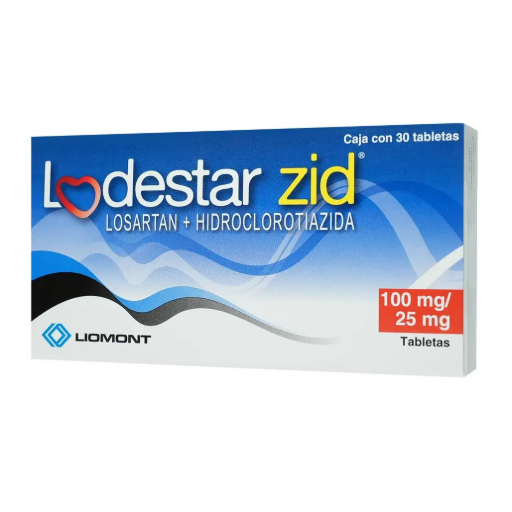 Lodestar-zid Tabletas Recubiertas 100 Mg/25 Mg, 30 Tabletas