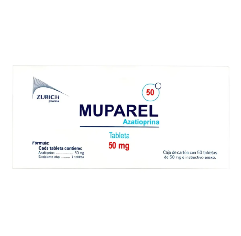 Muparel Azatioprina - Zurich Pharma