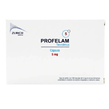 Profelam cápsula 5 mg, 100 cápsulas - Laboratorio Zurich Bio, S.A.P.I. de C.V.