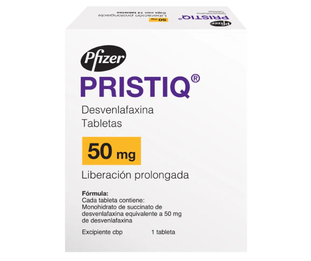 Pristiq Tabletas 50 Mg, 14 Tabletas