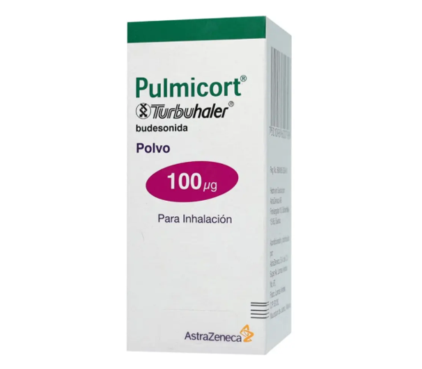 Pulmicort Turbuhaler 100 Mcg, 1 Dispositivo Inhalador 200 Dosis