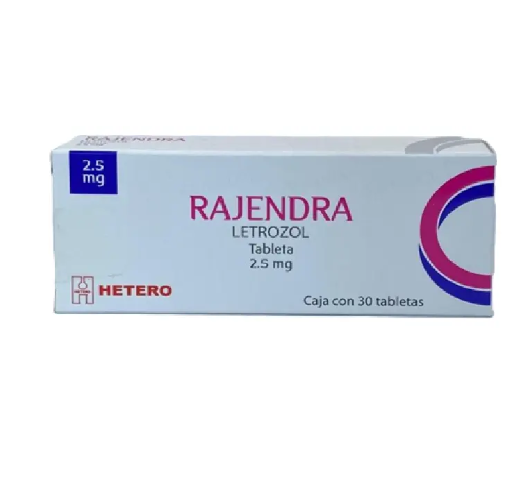 Rajendra Letrozol 2.5 30 Tabletas Hetero