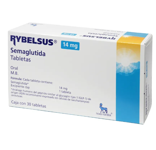 Rybelsus Tableta 14 mg, 30 tabletas