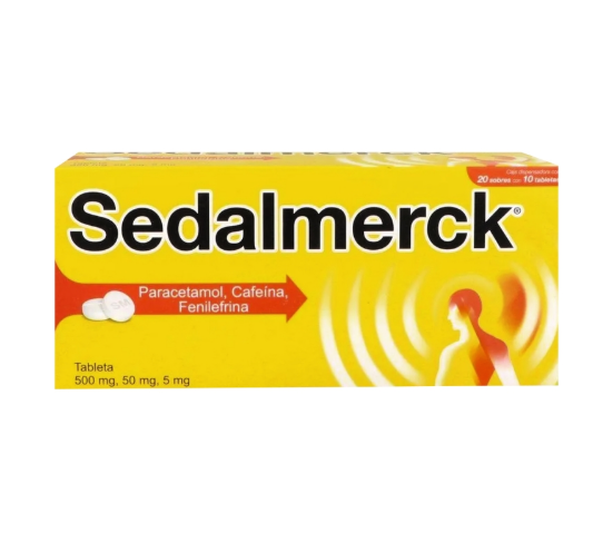 Sedalmerck Tableta 50 Mg/5 Mg/500 Mg, 200 Tabletas