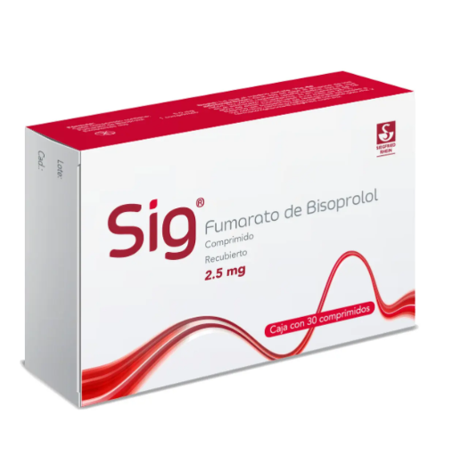 Sig Comprimido 2,5 Mg, 30 Comprimidos