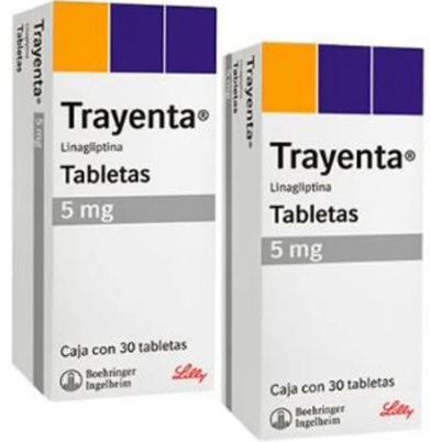 2-pack Trayenta Linagliptina 5 mg – Total 60 tabletas