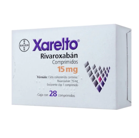 Xarelto Comprimido 15 Mg, 28 Comprimidos