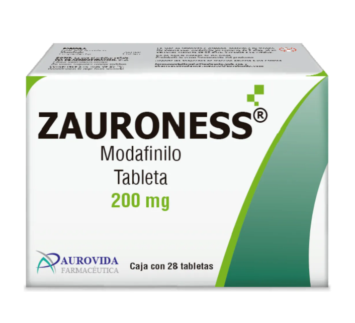 Zauroness Modafinilo Caja Con 28 Tabs. 200 Mg Aurovida