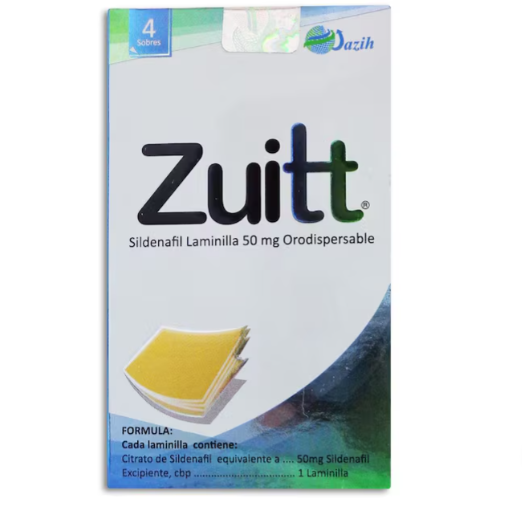 Zuitt Laminilla orodispersable 50Mg, 4 Laminillas