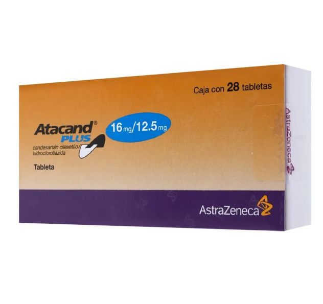 Atacand Plus Tableta 16 Mg/12.5 Mg, 28 Tabletas