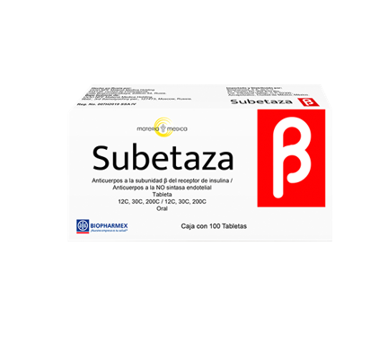 Subetaza De Biopharmex, 100 Tabletas
