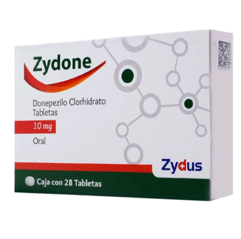 Donepezilo Zydone Tableta 10 Mg, 28 Tabletas